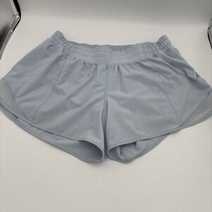 Lululemon Hotty Hot Short II *Long 4", Breezy size 10 Tall Blue
